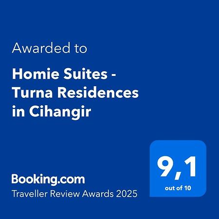 Homie Suites - Turna Residences In Cihangir اسطنبول المظهر الخارجي الصورة
