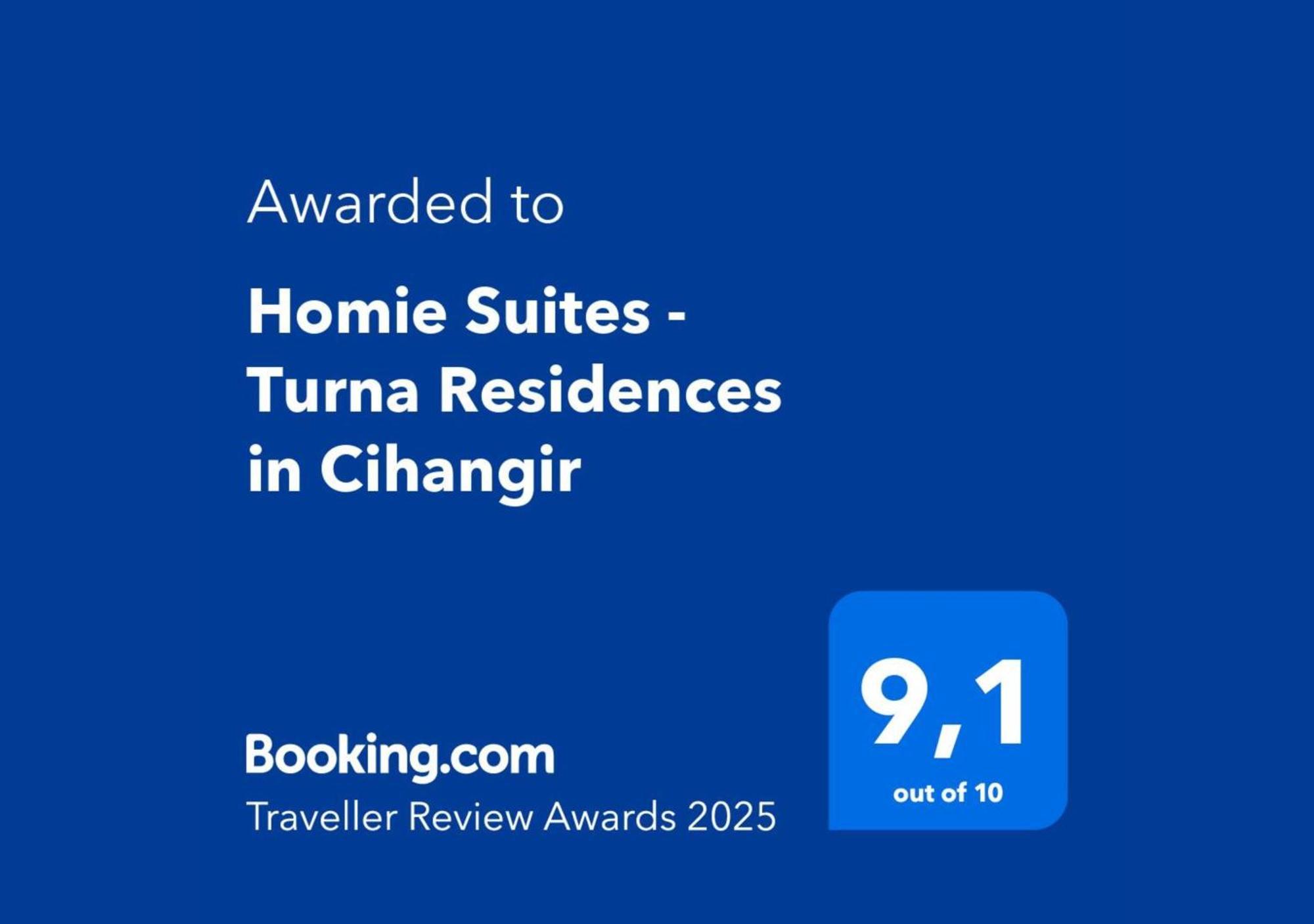 Homie Suites - Turna Residences In Cihangir اسطنبول المظهر الخارجي الصورة